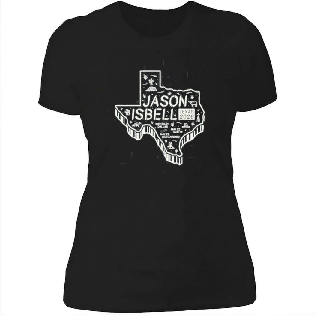Jason Isbell May 2026 Texas Tour Shirt