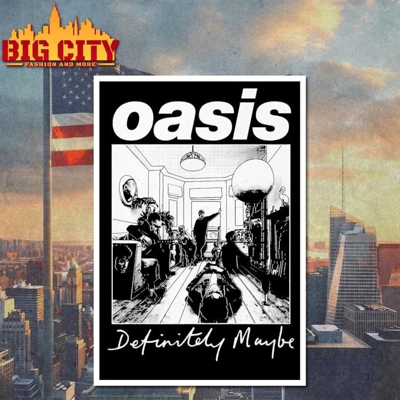 Definitely Maybe Retro 90s Britpop Shirt