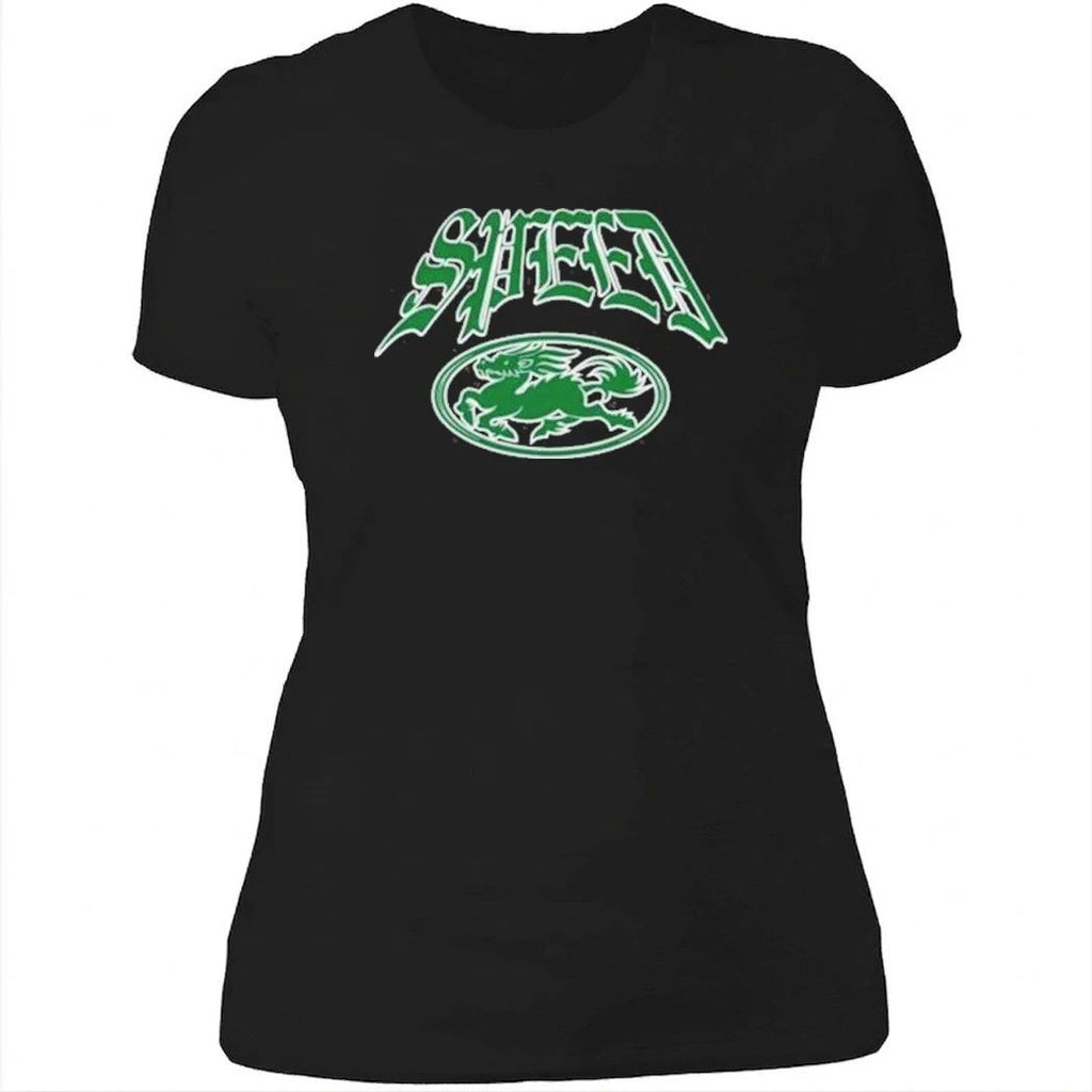 Speed Kirin Green Logo Shirt