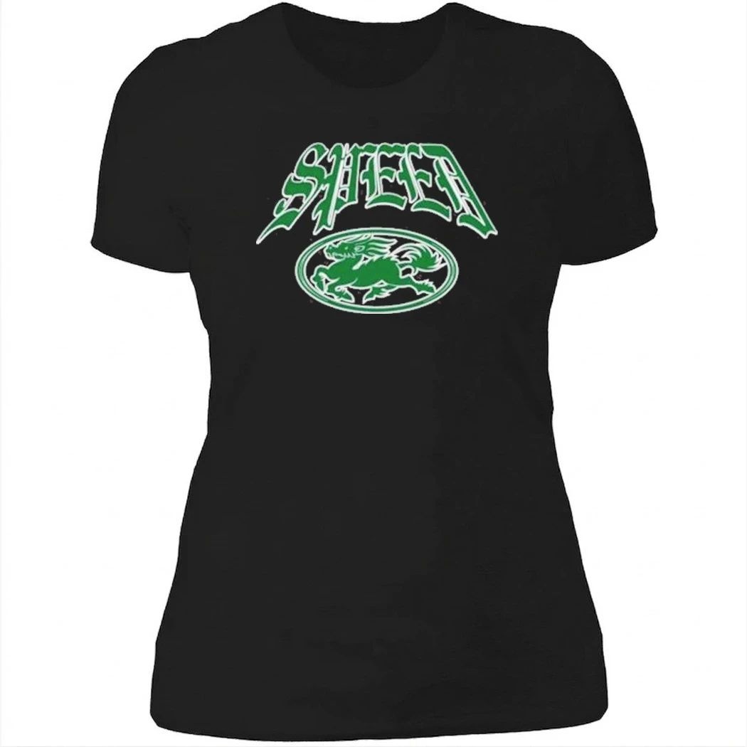 Speed Kirin Green Logo Shirt