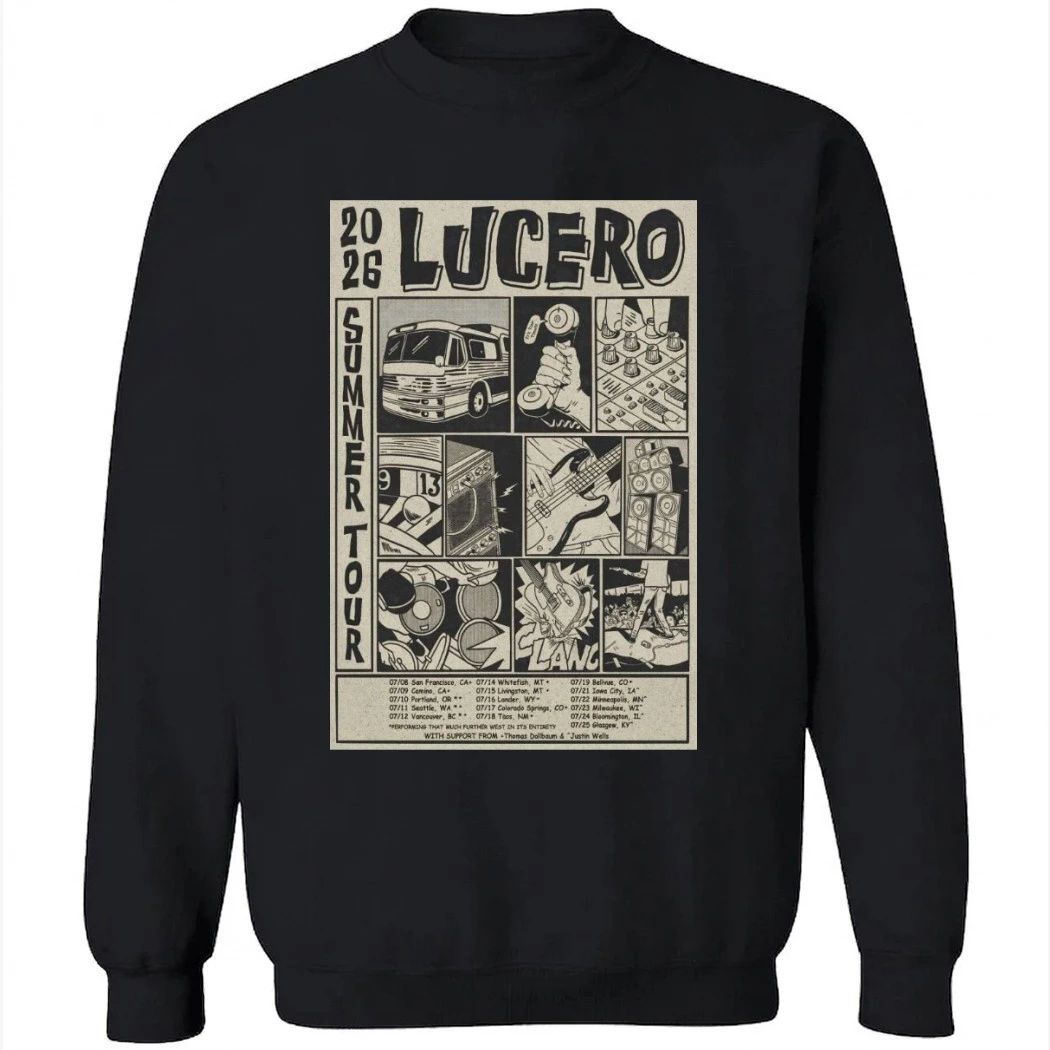 Lucero Summer 2026 Tour Shirt