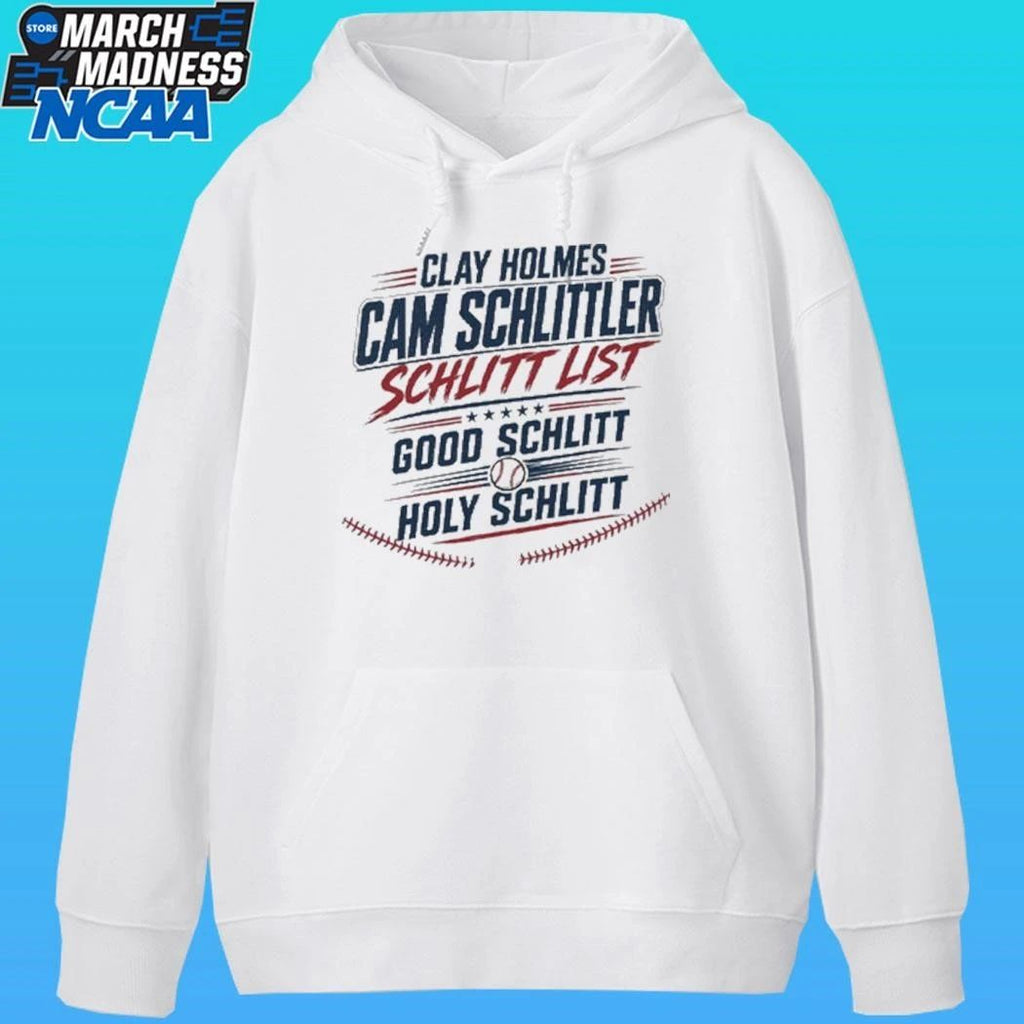 Clay Holmes Cam Schlittler Schlitt List Good Schlitt Holy Schlitt Shirt