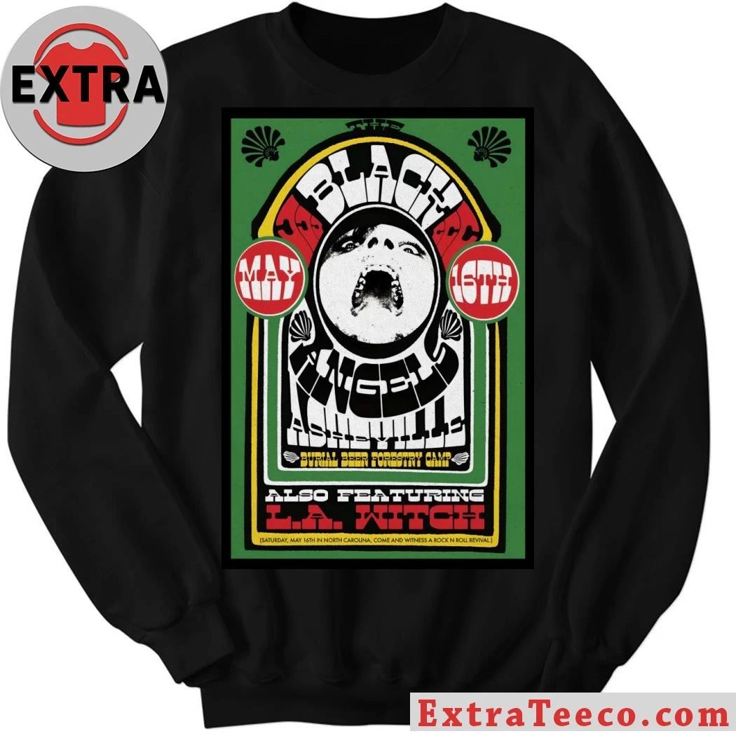 The Black Angels Asheville NC Tour On May 16 2026 Poster Shirt