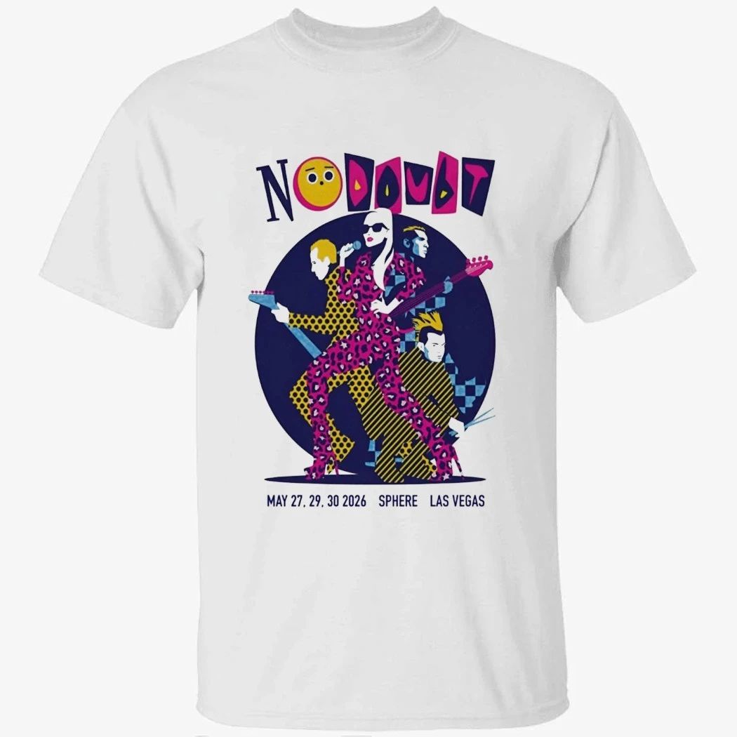 No Doubt Sphere Las Vegas NV 5-30-2026 Poster Shirt