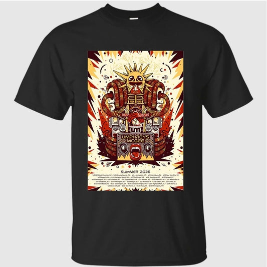 Umphrey’s McGee Tour 2026 Poster New Shirt
