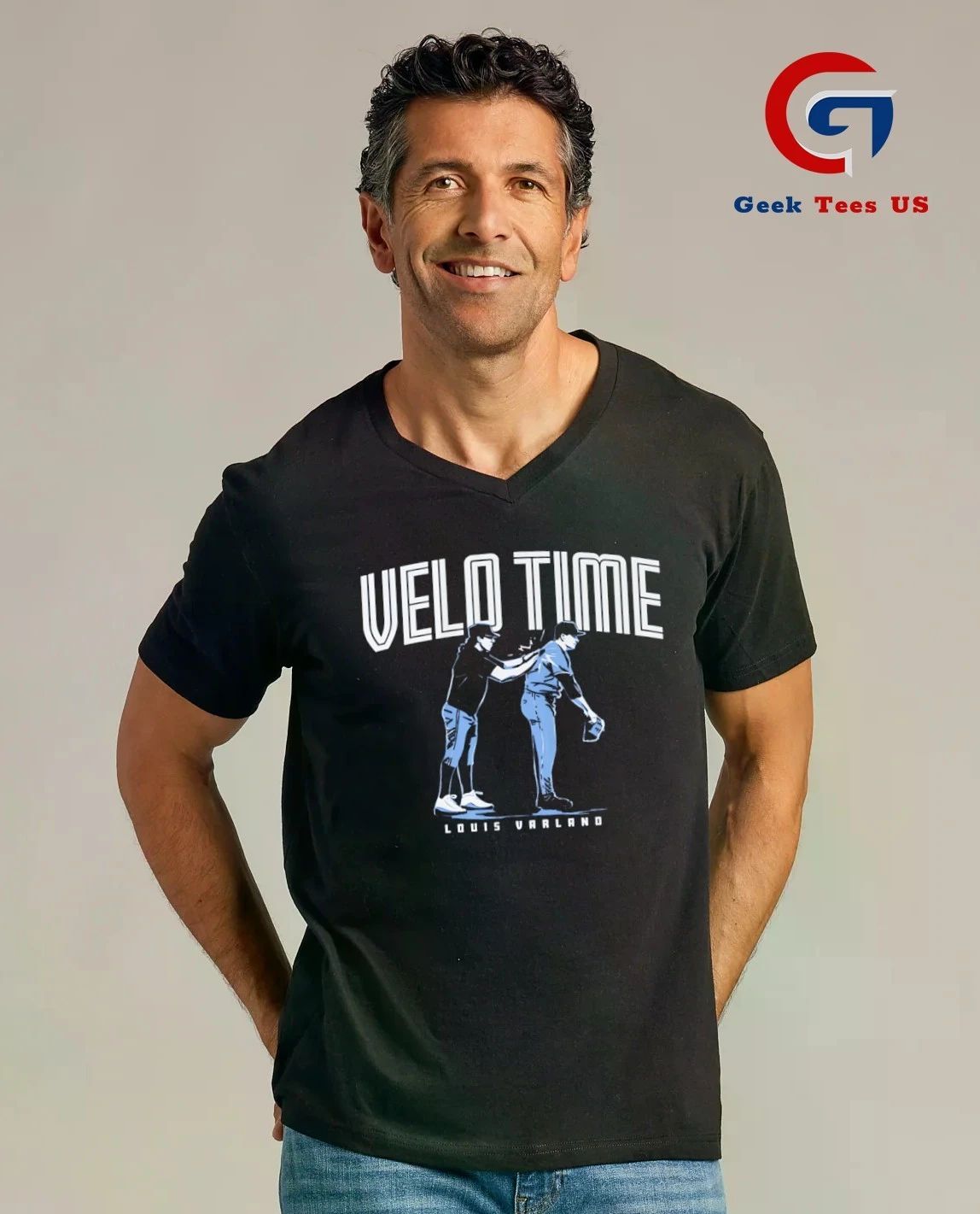 Louis Varland The Velo Slap Toronto Blue Jays baseball shirt