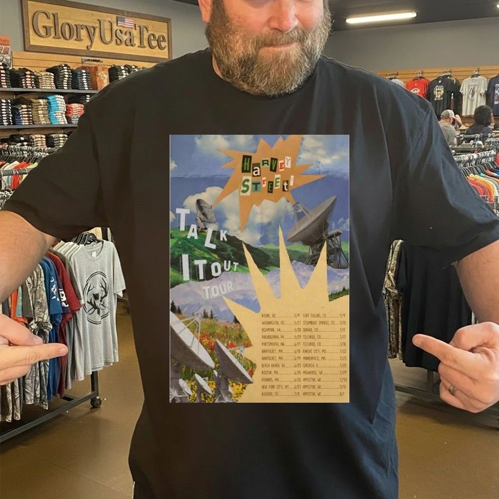 Harvey Street Talk IT out 2026 Shows Poster Shirt