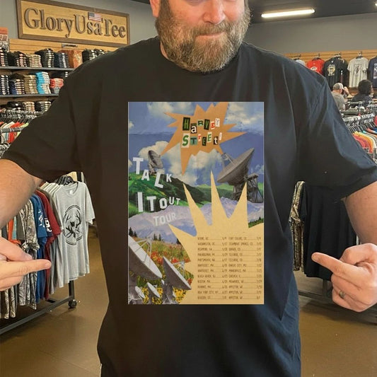 Harvey Street Talk IT out 2026 Shows Poster Shirt