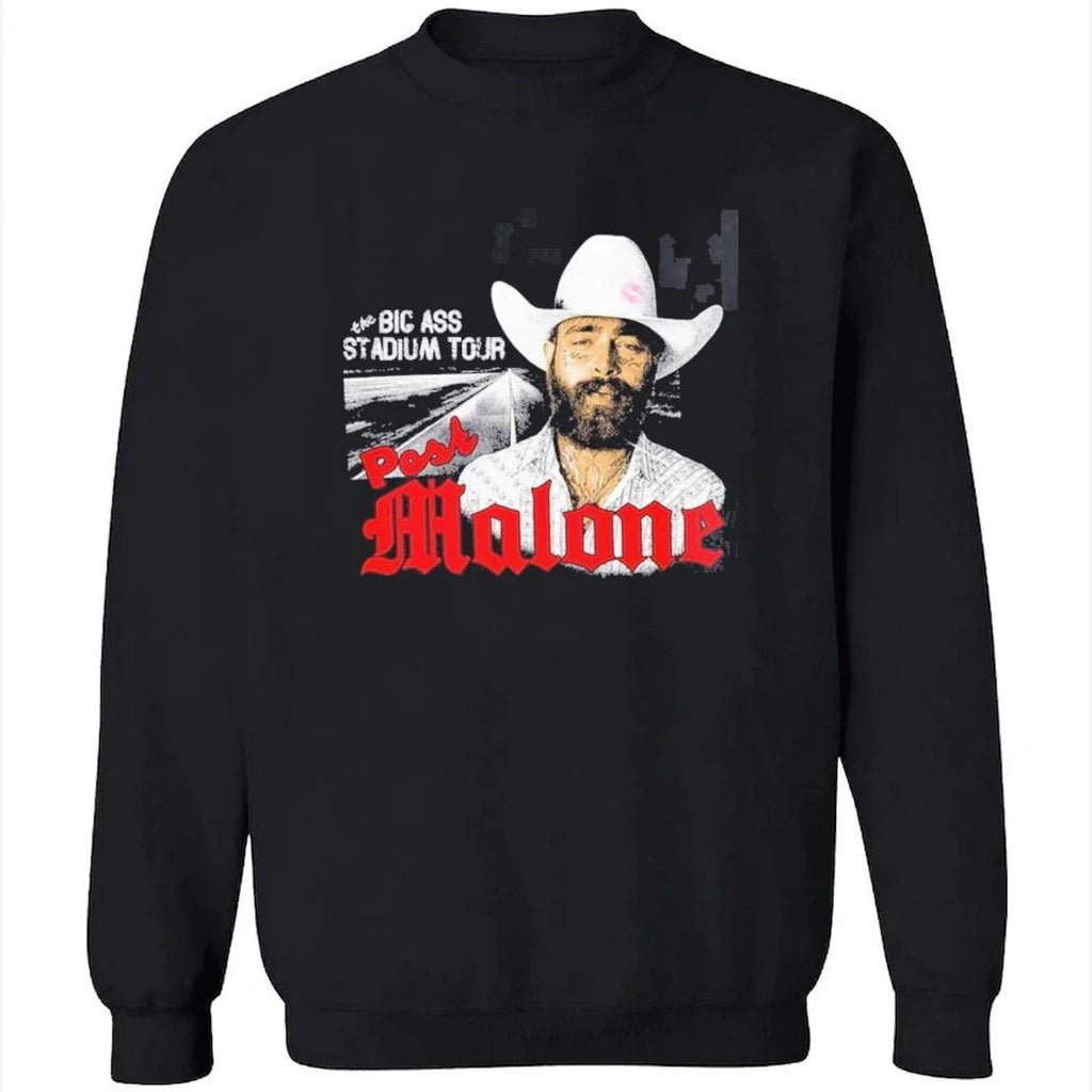 Post Malone The Big Ass Stadium Tour 2026 Merch Photo T-Shirt