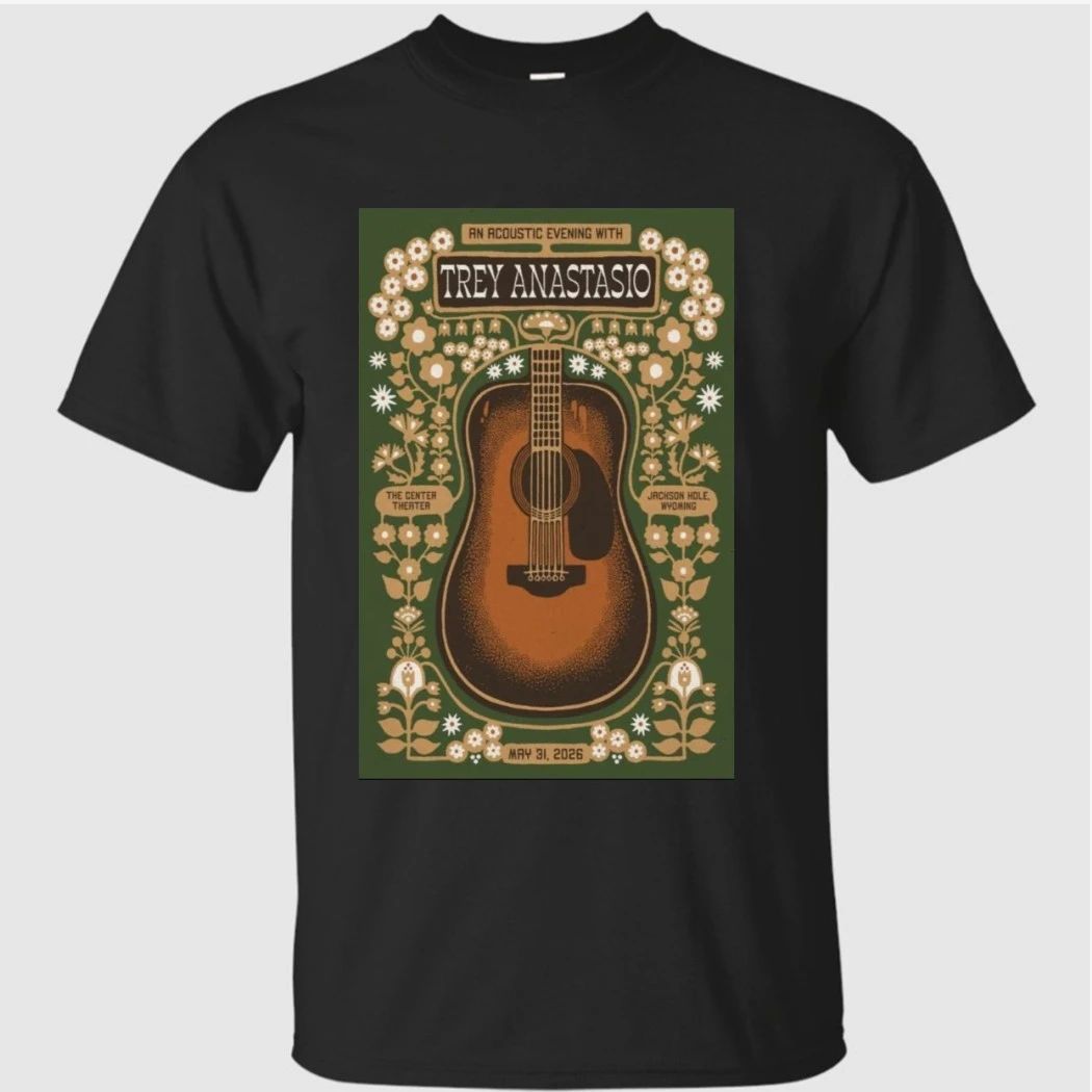 Trey Anastasio Jackson Hole, Wyoming May 31 2026 Poster Shirt