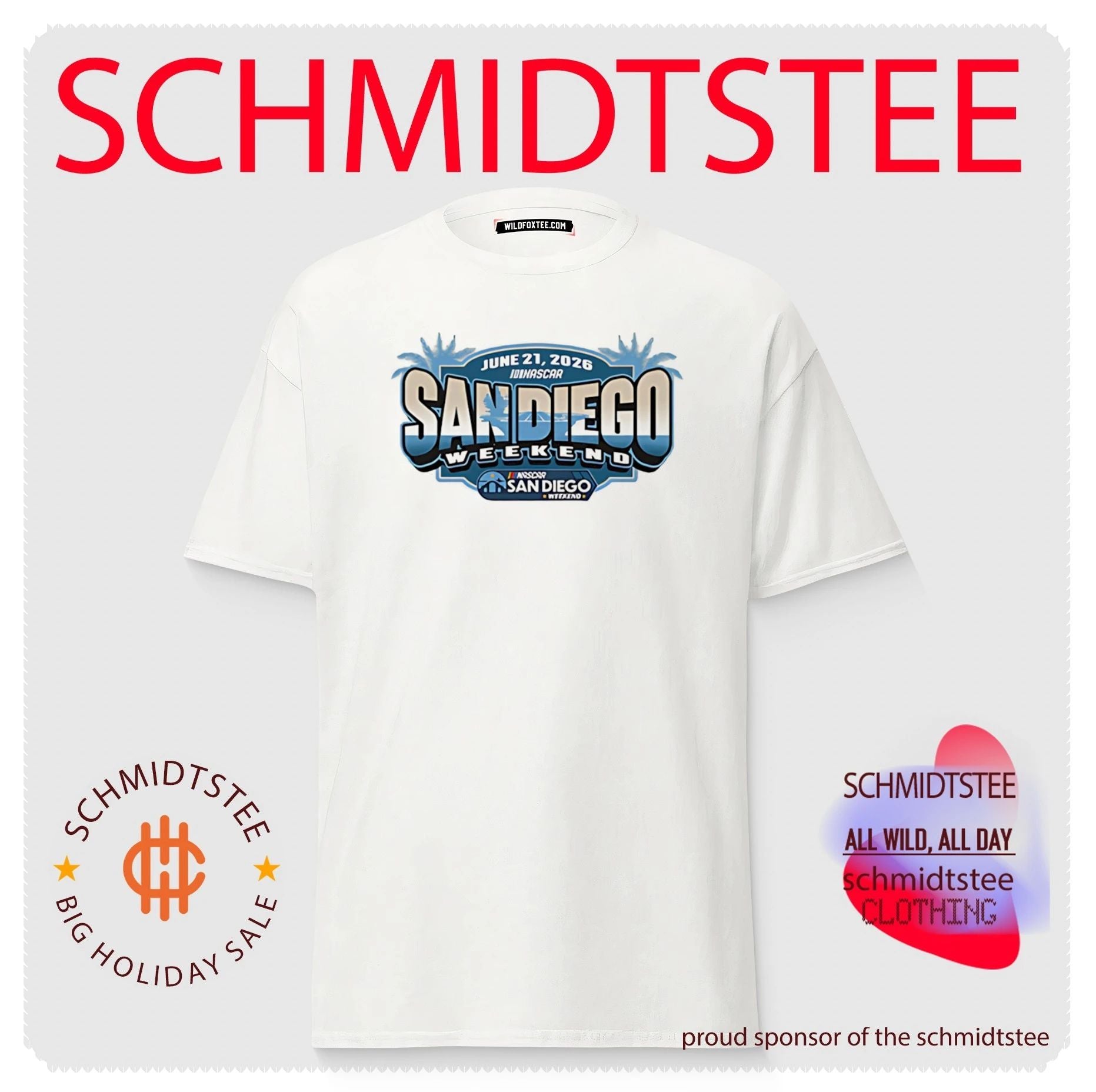 San Diego Weekend Americana Event 2026 logo shirt
