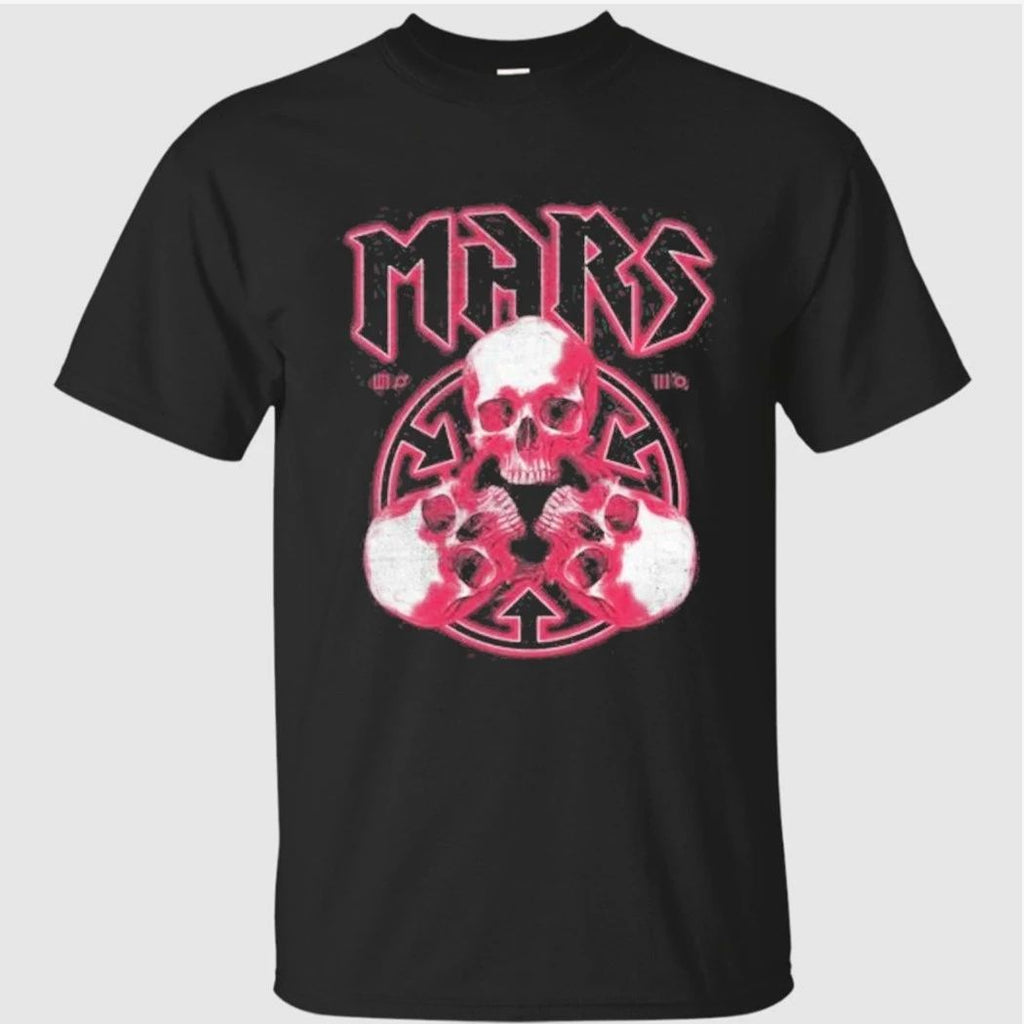 Thirty Seconds To Mars European Tour 2027 Red Skulls Shirt