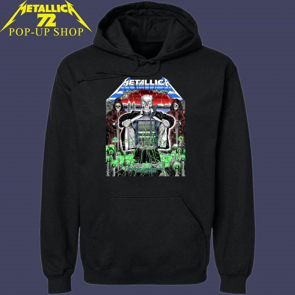 Metallica M72 Zurich Switzerland May 27, 2026 Stadion Letzigrund Art By Luca Schenardi Pop-Up Shop T-Shirt
