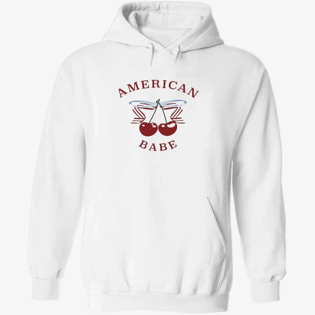 Elise Kibler Wearing American Babe Shirt