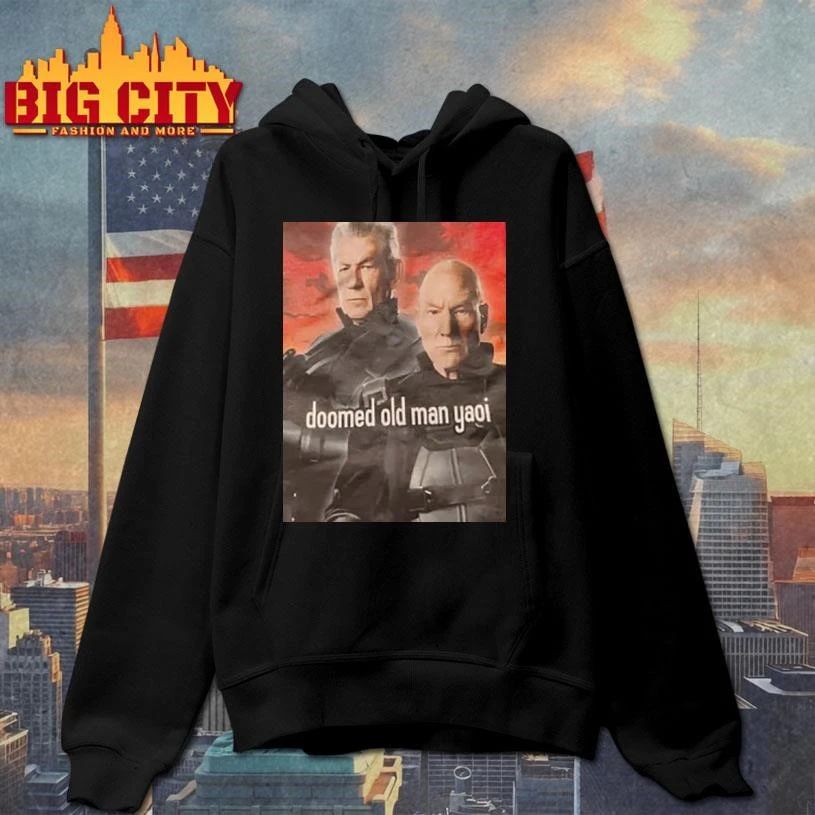 Professor X Magneto doomed old man yaoi shirt