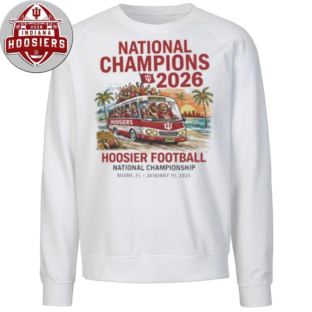 Indiana Hoosier Football National Championship Miami Fl January 19 2026 Tee Shirt