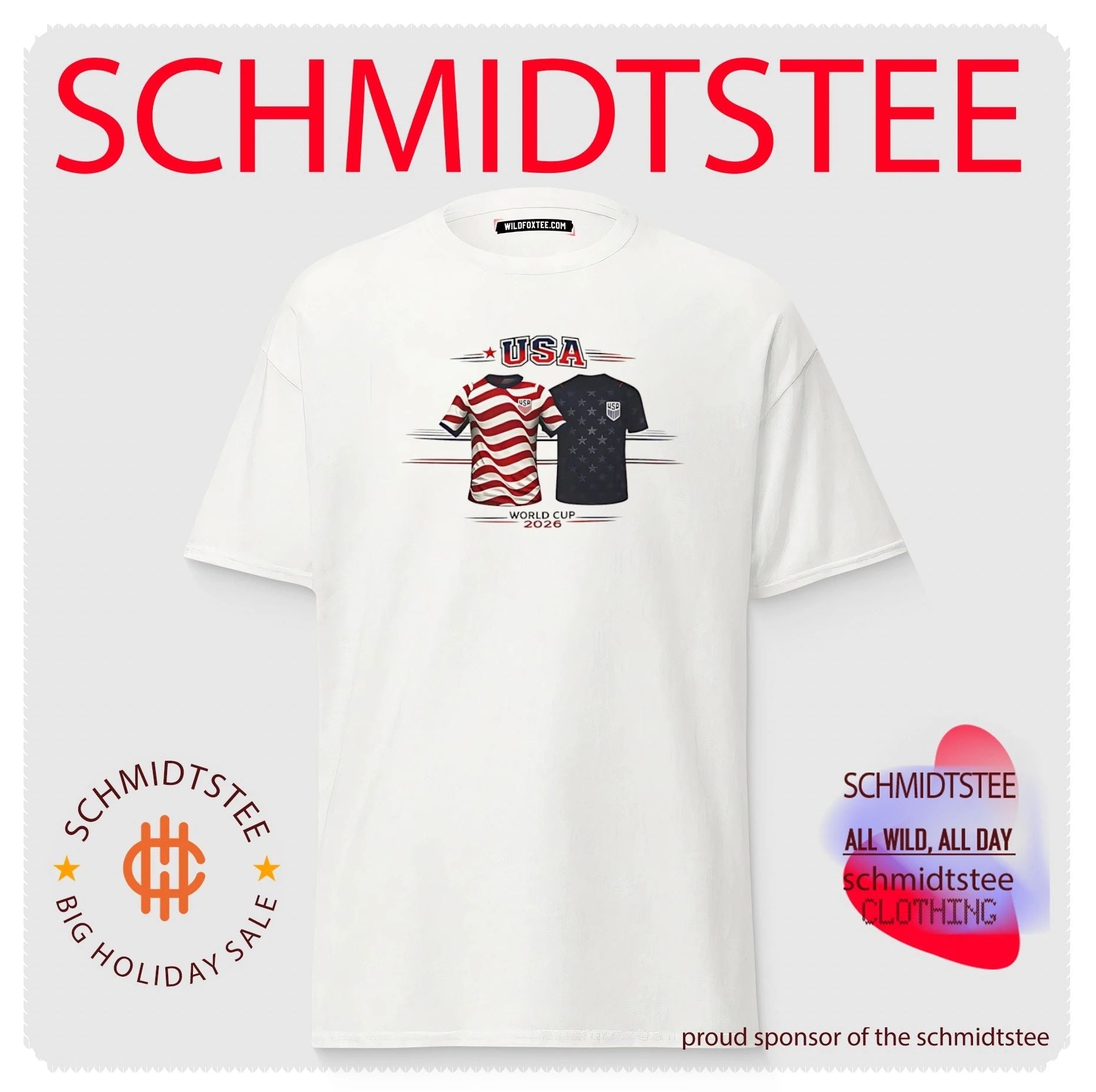 USA World Cup 2026 graphic shirt