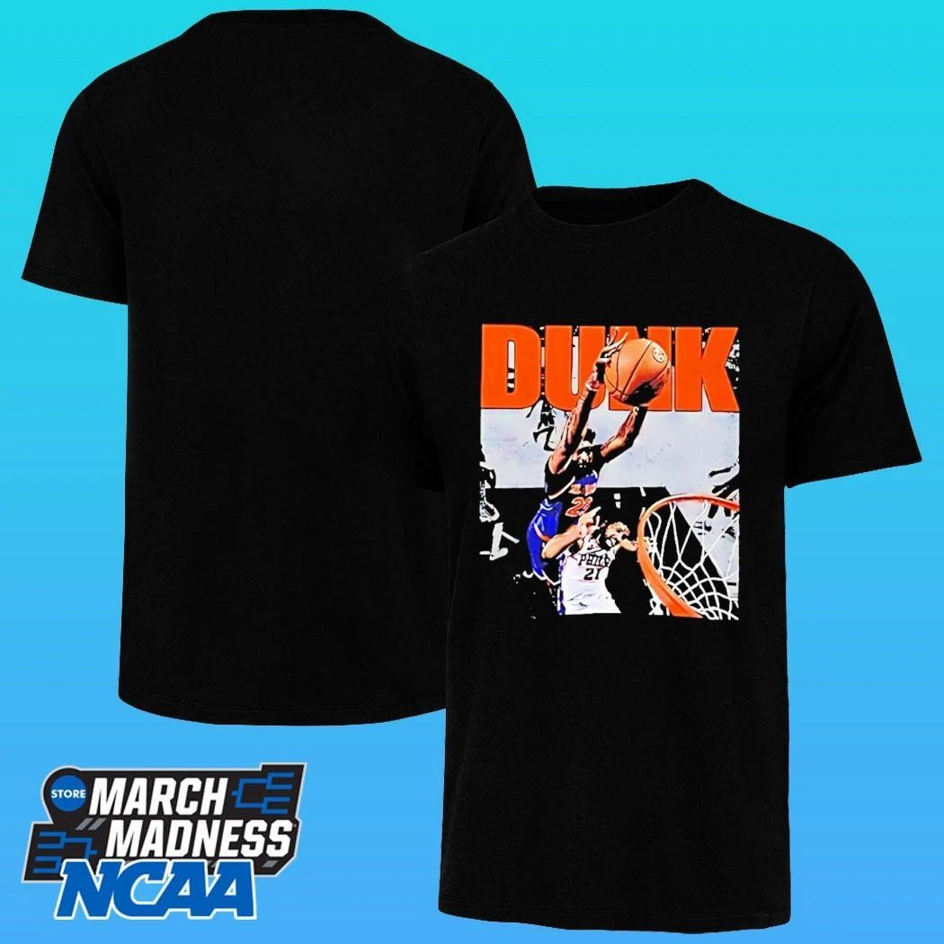 Mitchell Robinson Dunk Joel Embiid Photo Shirt
