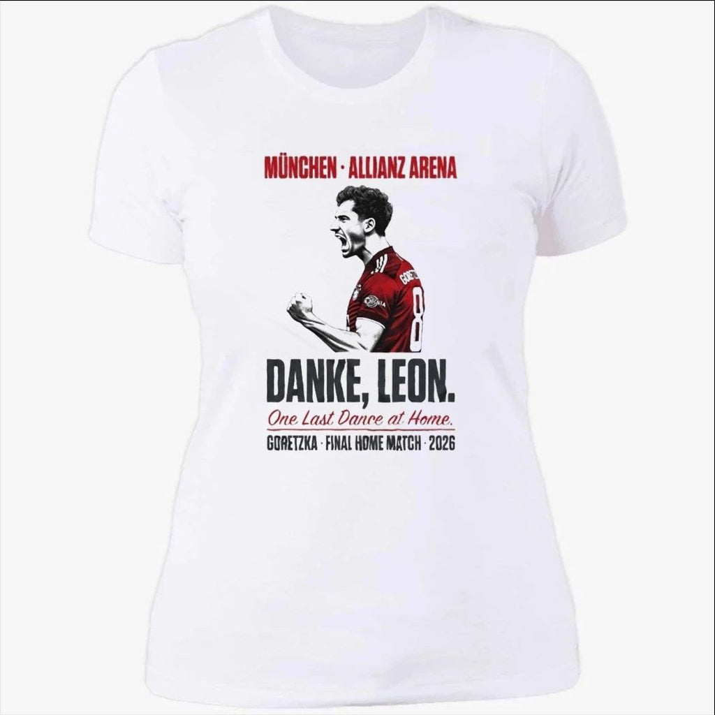 Leon Goretzka Last Home Game Allianz Arena Bayern Munich Farewell 2026 Shirt