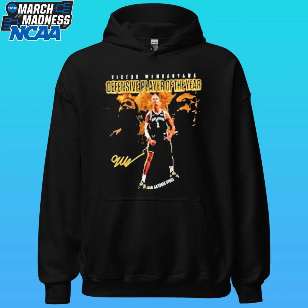 Victor Wembanyama Nba Defensive Player Of The Year Signature Shirt