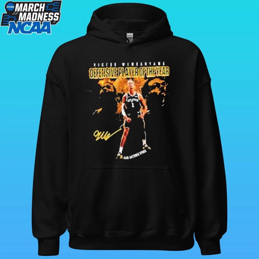 Victor Wembanyama Nba Defensive Player Of The Year Signature Shirt