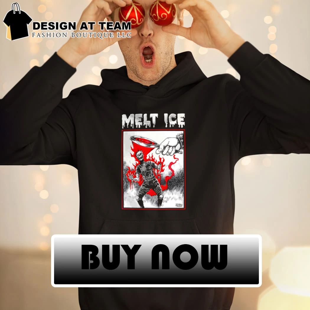 Melt Ice Police Diablo Macabre Dark Art shirt