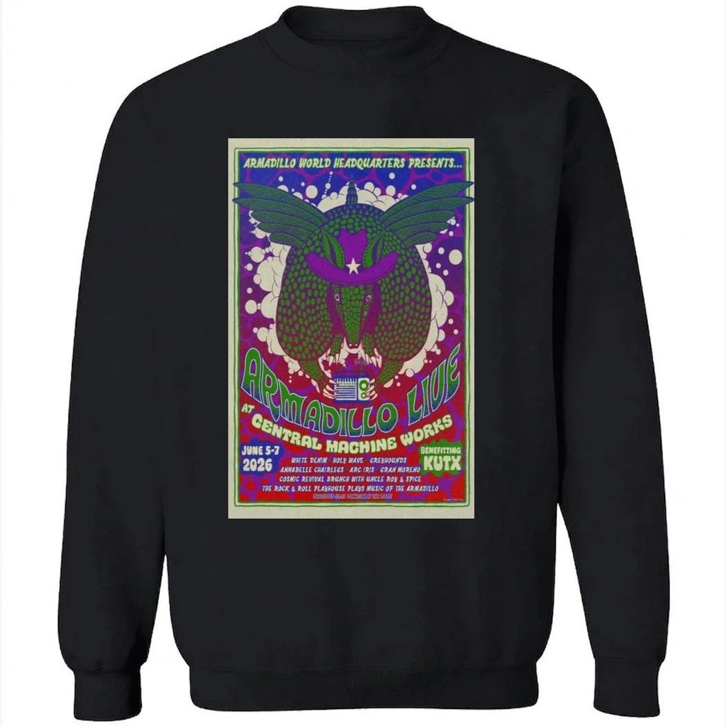 Armadillo live Austin 2026 Poster Shirt