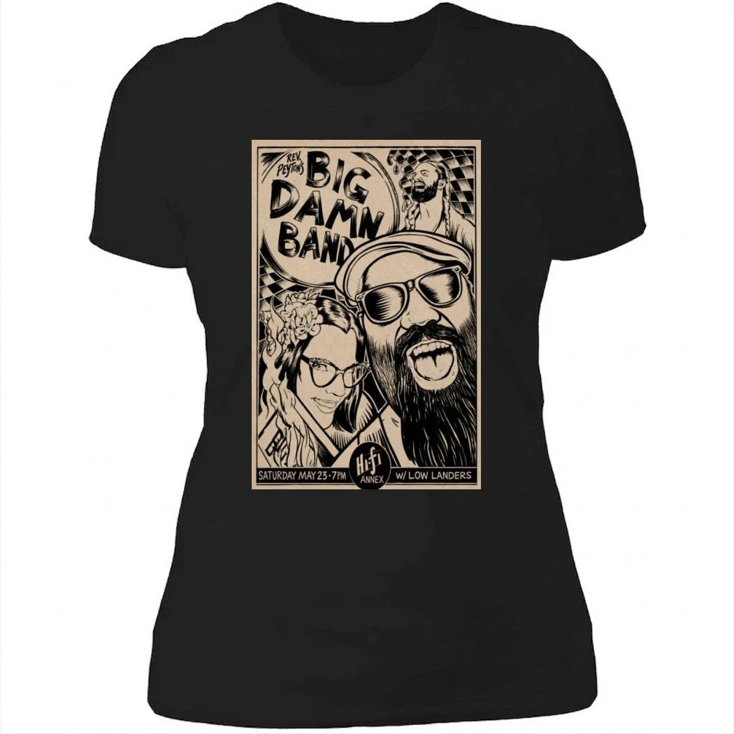 Rev. Peyton’s Big Damn Band Indianapolis, IN May 23 2026 Poster Shirt