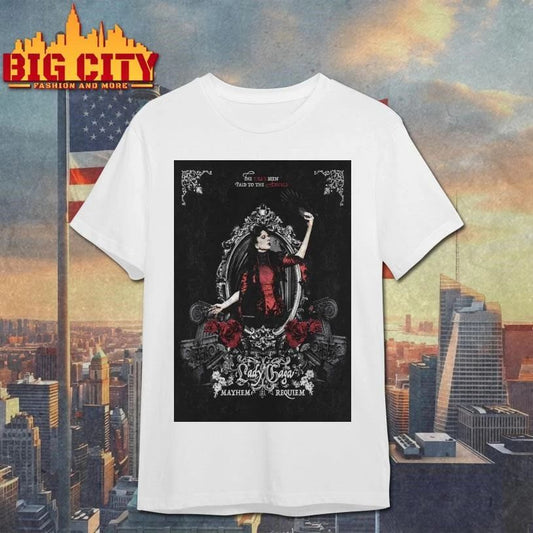 Lady Gaga Mayhem Ball Tour 2026 Requiem Poster Shirt
