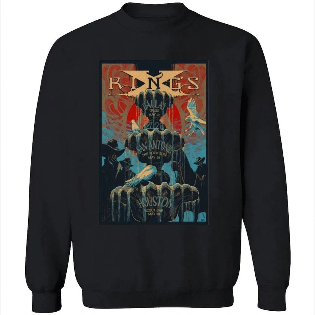 Kings X May 29 2026 TOUR San Antonio Poster Shirt