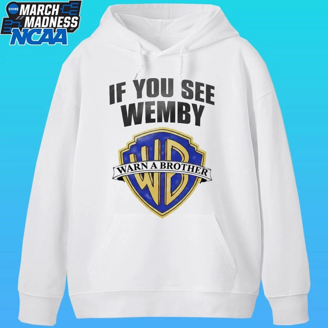 Chet Holmgren If You See Wemby Warn A Brother Shirt