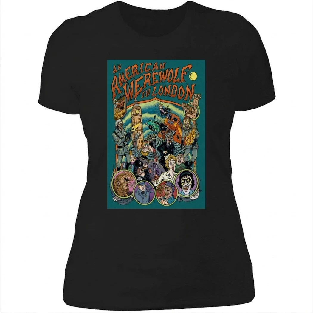 An American Werewolf in London Poster Shirt