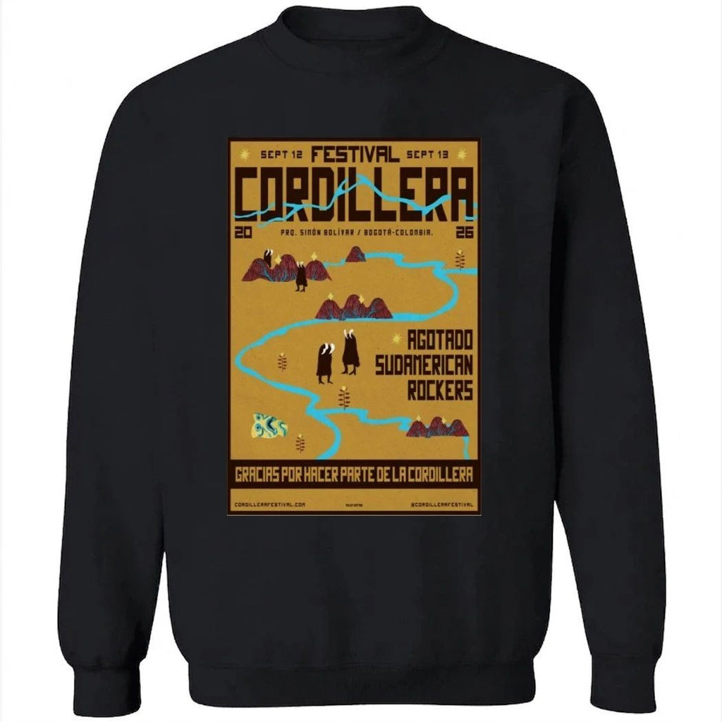 Festival Cordillera 2026 Poster Bogotá, Colombia Sep 13 2026 Shirt