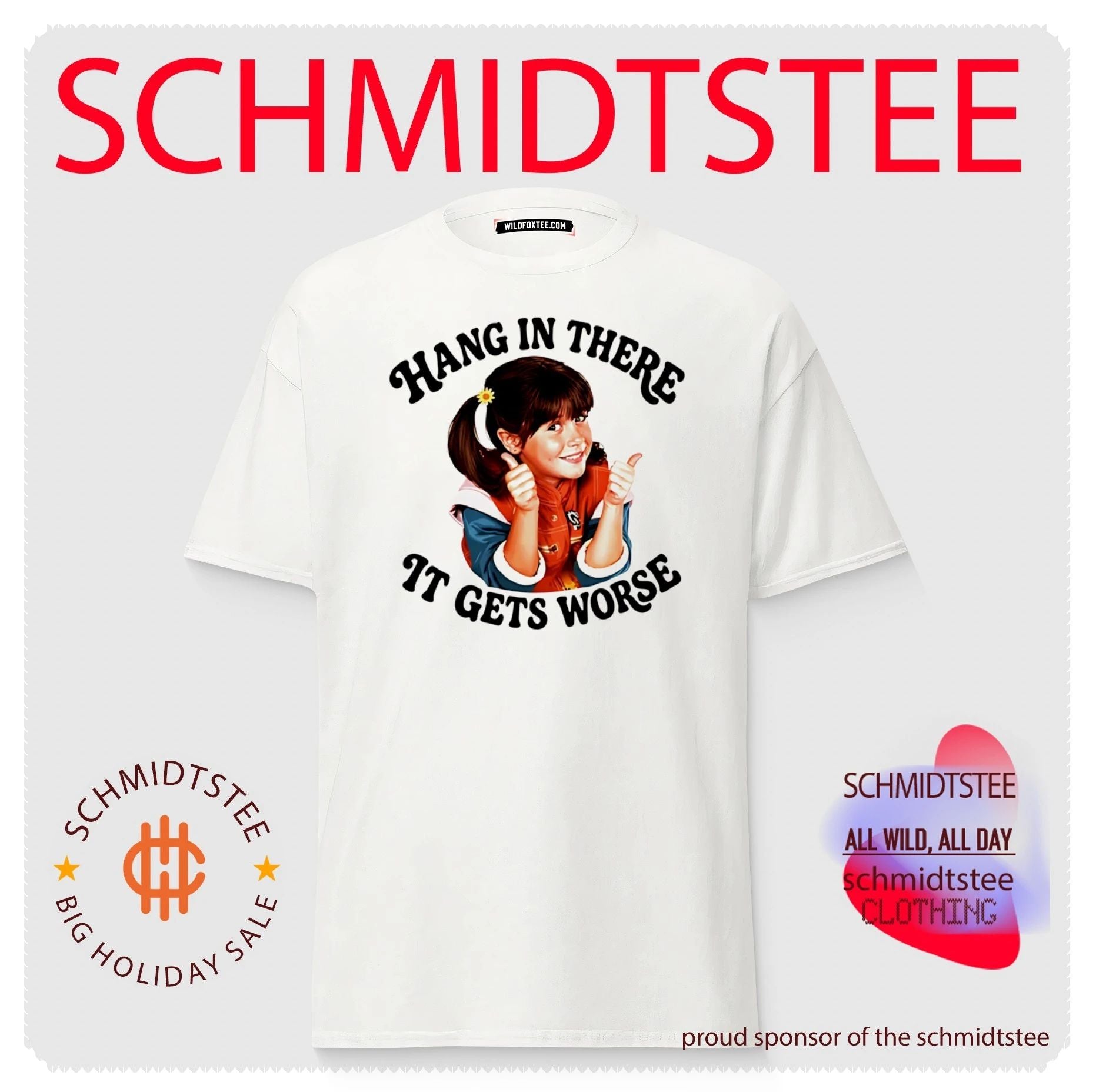 Punky Brewster hang in there It gets worse shirt