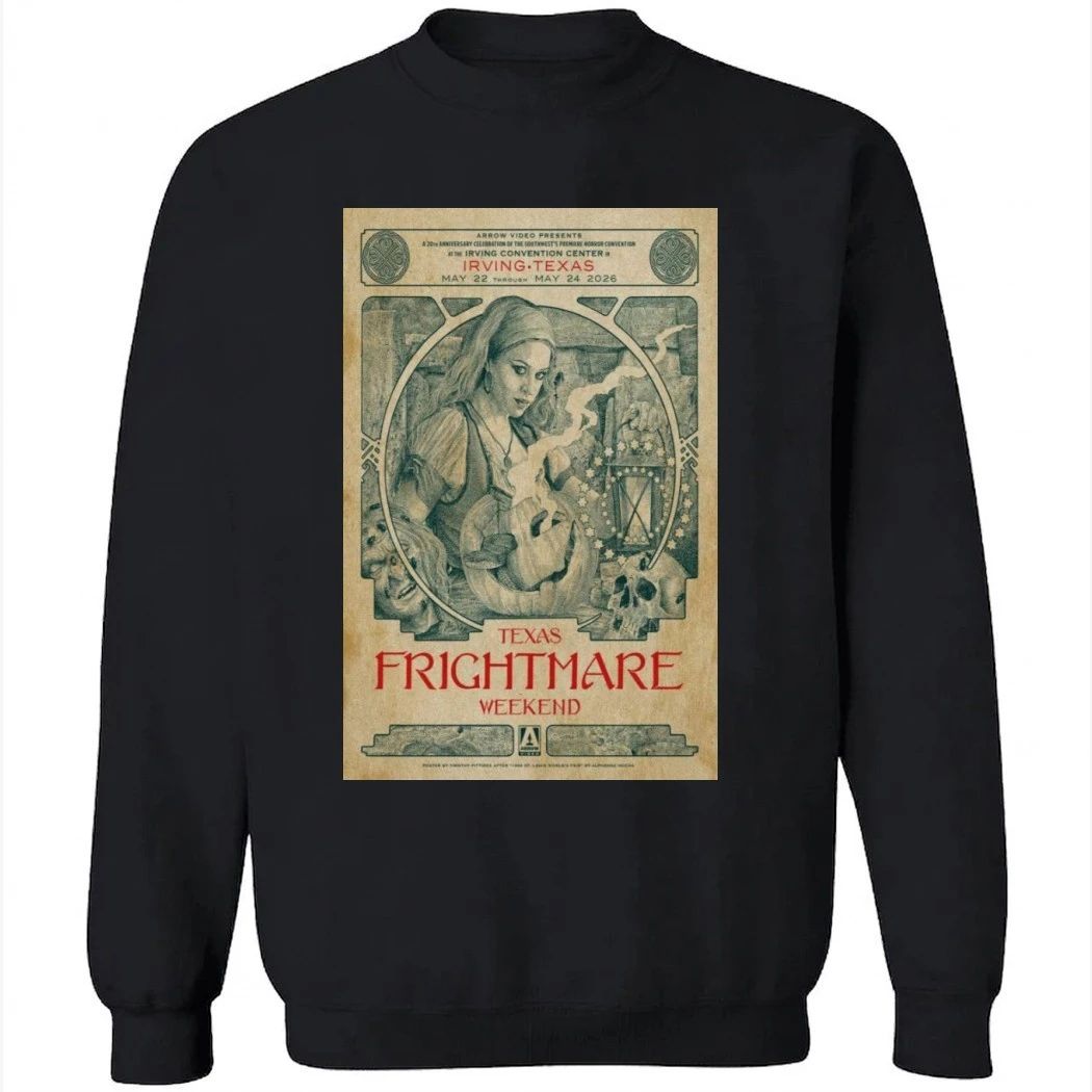 2026 Texas Frightmare Weekend Tour Irving, Texas Poster Shirt