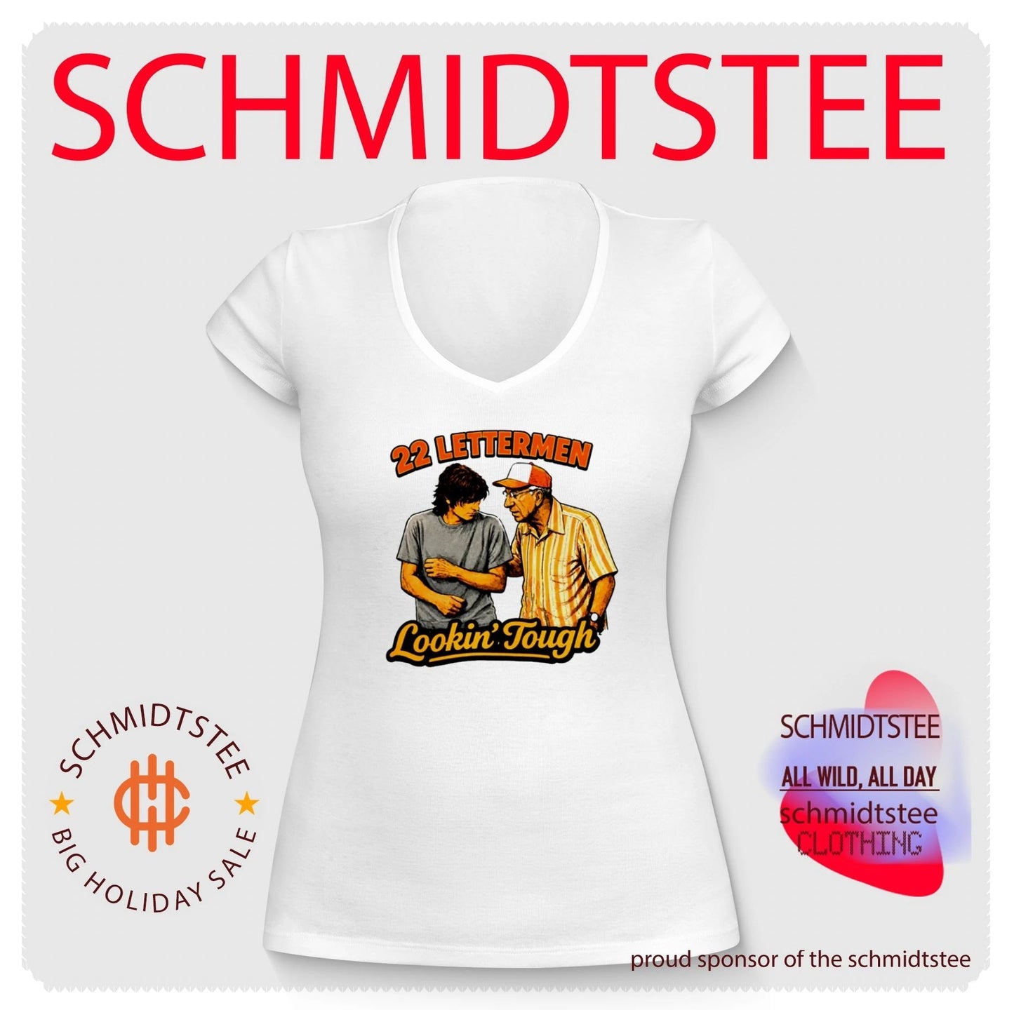 Lookin Tough 22 Lettermen cartoon shirt