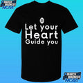 Let Your Heart Guide You Maya Moon Eco Raglan Shirt