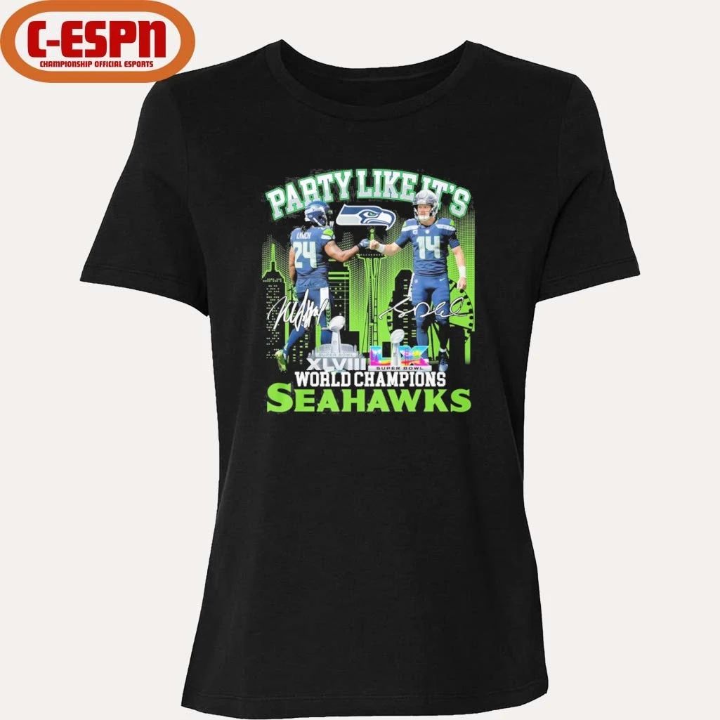 Seattle Seahawks Party Like It’s World Champions Shirt