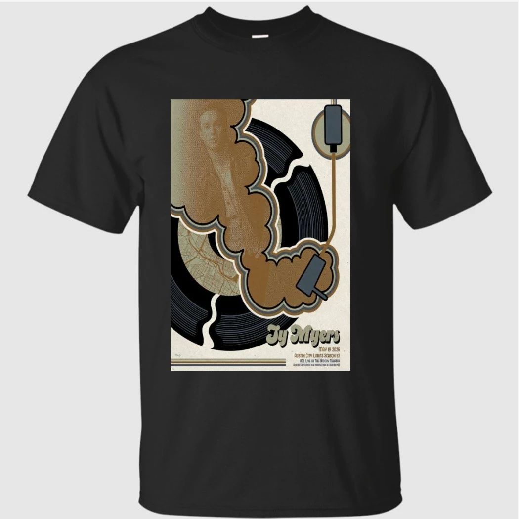 Ty Myers May 19, 2026 Austin City Limits Season 52 Shirt