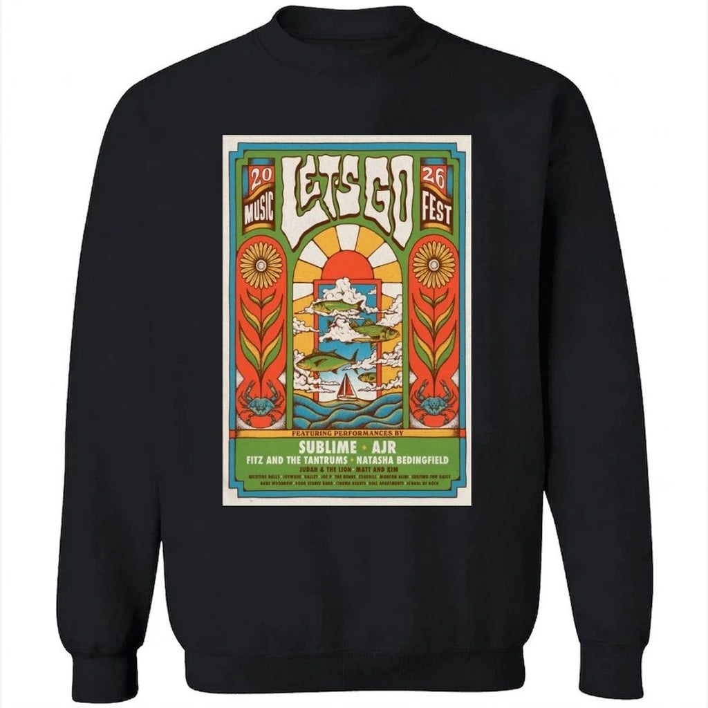 Let’s Go! Music Fest 6-6-2026 Crownsville MD Poster Shirt