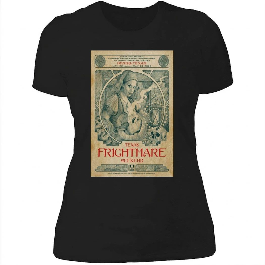 2026 Texas Frightmare Weekend Tour Irving, Texas Poster Shirt