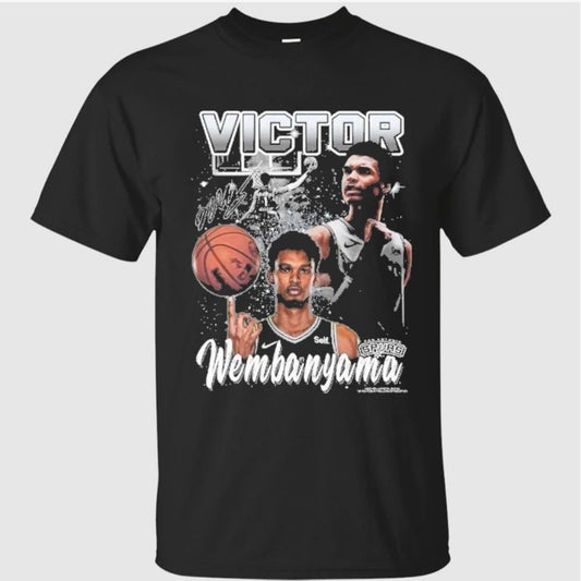 Exclusive Version San Antonio Spurs Wemby Alien Victor Graphic Shirt