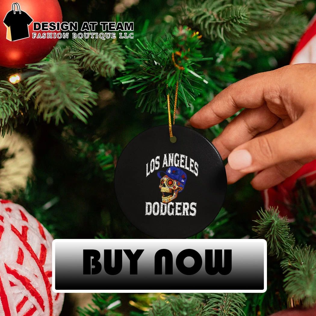 Los Angeles Dodgers Sugar Skull Floral Cap shirt