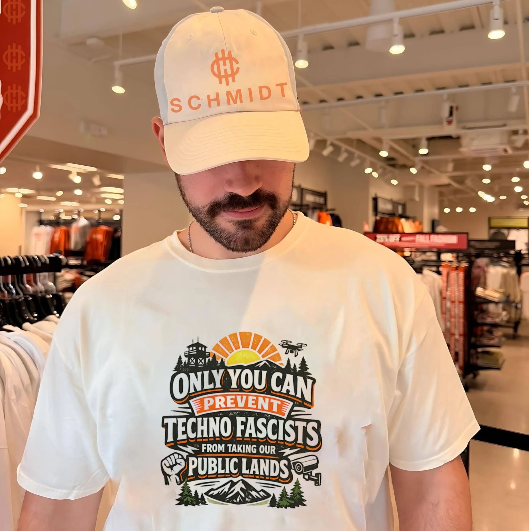 Only you can prevent techno fascists from taking our public lands shirt