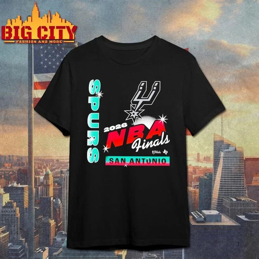 San Antonio Spurs Brand 2026 NBA Finals Billboard Franklin Shirt