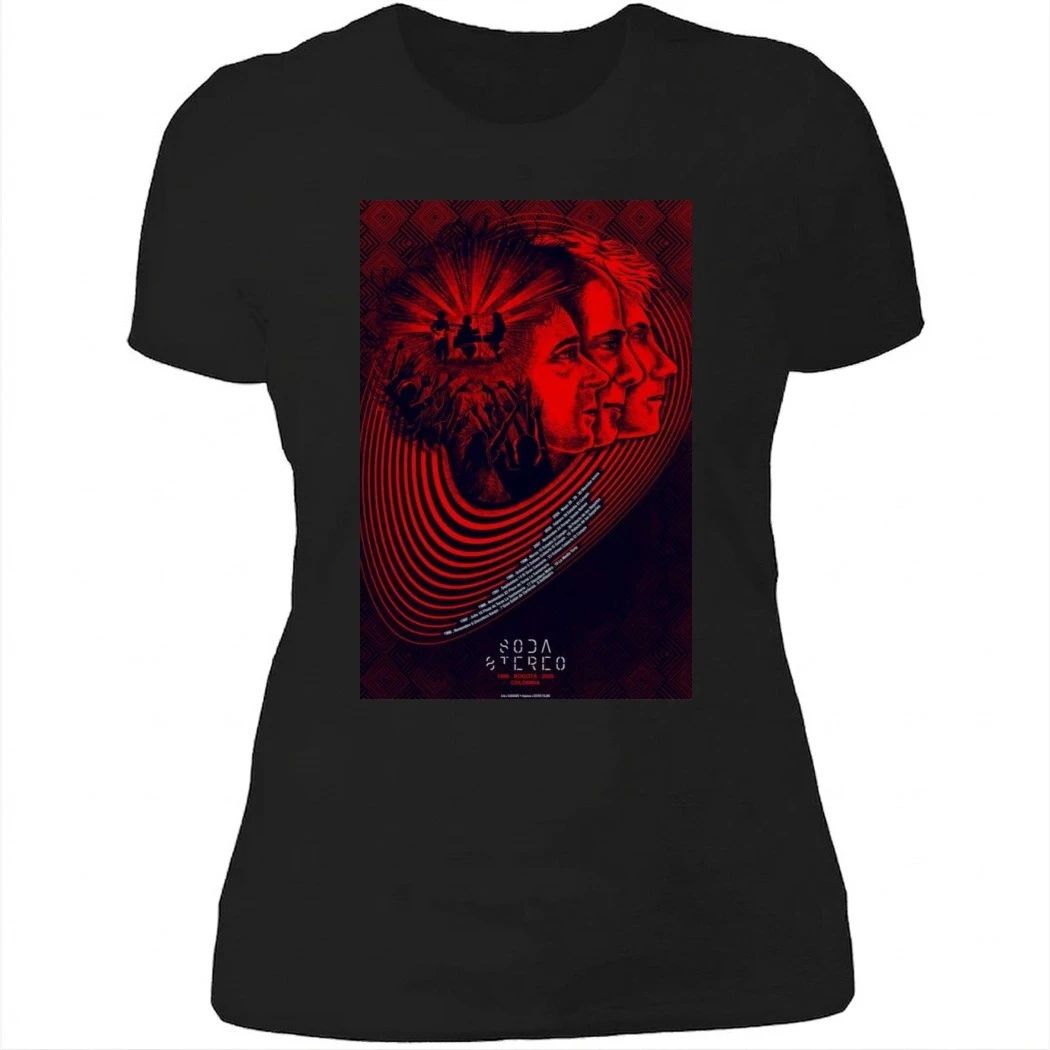 Soda Stereo 2026 Bogotá, Colombia Poster Shirt