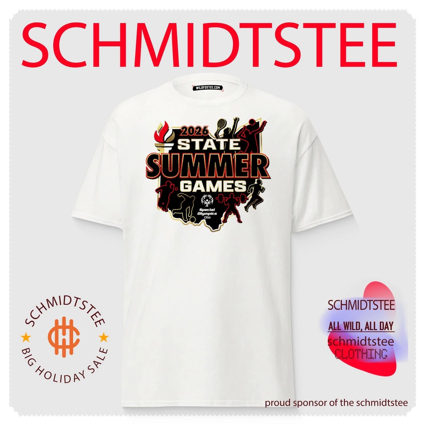 2026 SOOH Summer Games logo shirt
