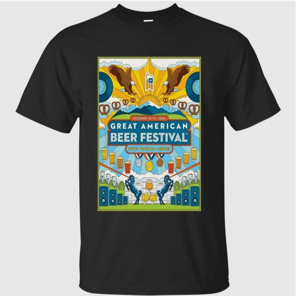 Great American Beer Festival October 10-11, 2026 Poster Shirt