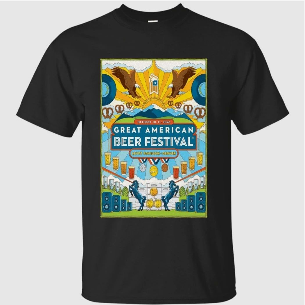 Great American Beer Festival October 10-11, 2026 Poster Shirt
