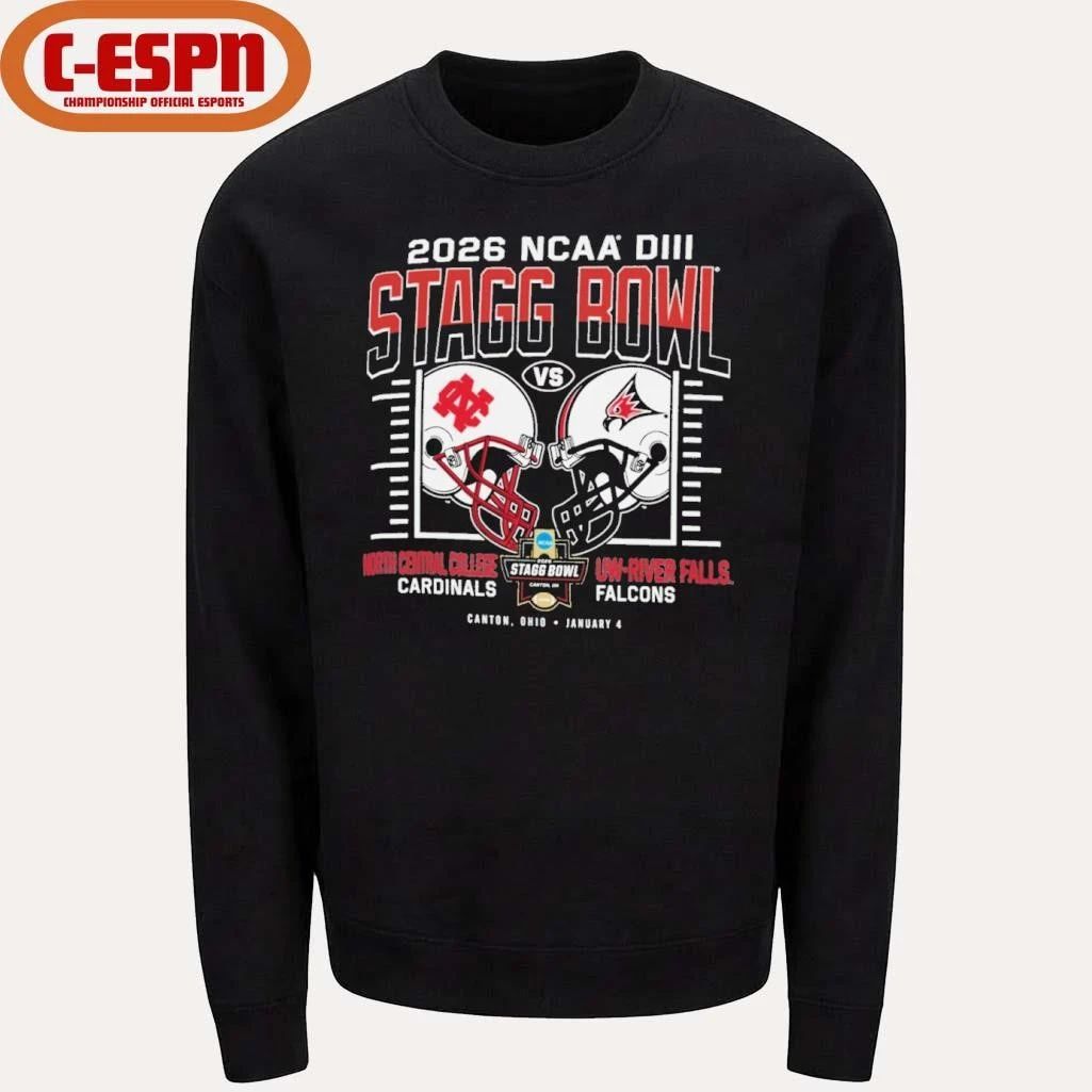 North Central College Vs UW-River Falls DIII Stagg Bowl Championship Shirt